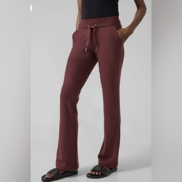 Athleta Pants - Athleta Balance Flare Pant Size Small Petite Brown NWT